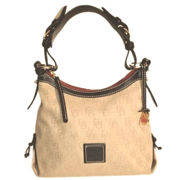 Dooney & Burke Satchel Bag Tan Khaki - Picture 1 of 8